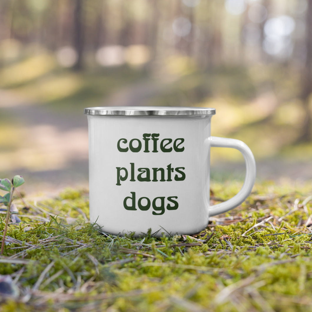 Coffee Plants Dogs Mug